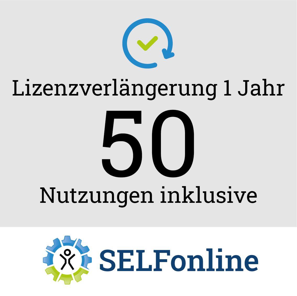 Lizenzverlängerung 50